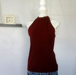 Autumn Cashmere 100% cashmere halter top